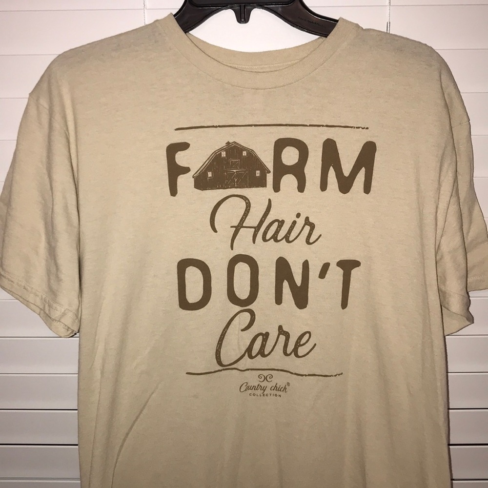 Farm hair don’t care women’s t-shirt